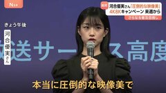 より美しい画面を家庭に！　18日から4K衛星放送普及キャンペーン　ナビゲーターは俳優・河合優実さん　BS民放5社とNHK| TBS CROSS DIG with Bloomberg