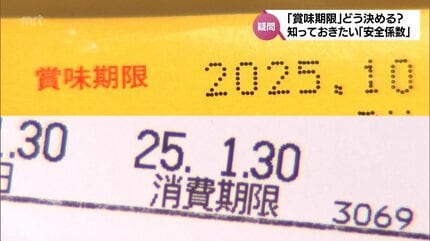 消費期限 賞味期限」はどうやって決める?「消費期限」と何が違う？食品ロス削減