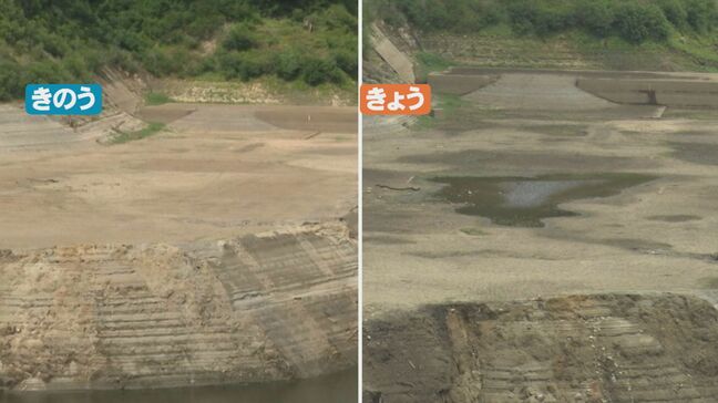 まとまった雨でダムは？　貯水率上昇も依然厳しい見通し|TBS NEWS DIG