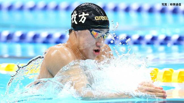 “平泳ぎの新鋭”17歳・大橋信 100m平泳ぎで58秒67、日本新記録更新!「もう少しタイムが出た」【競泳・日本選手権】|TBS NEWS DIG