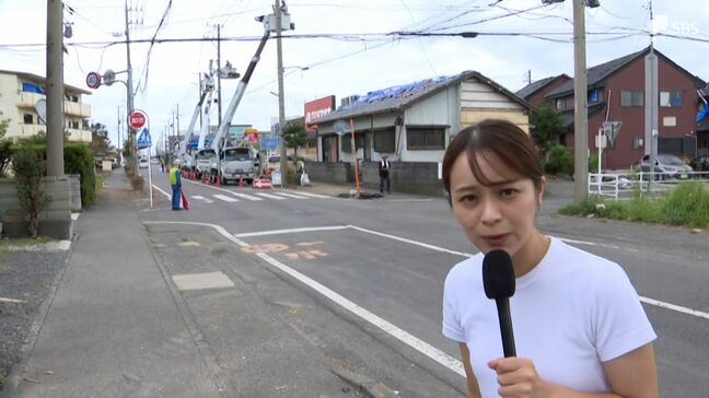 “国内最大級の竜巻”被害などから1週間 復旧作業続く 一部で電気使えず=静岡・牧之原市|TBS NEWS DIG