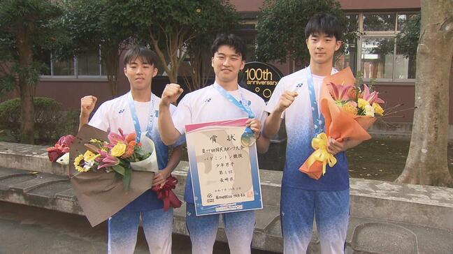 瓊浦高校バドミントン部が国スポ初優勝　全国の強豪破り日本一の快挙【長崎】|TBS NEWS DIG