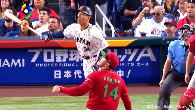 吉田正尚 起死回生の同点3ラン！ 7回 メキシコに追いつく ライトポール際に放り込む今大会第2号 13打点目|TBS NEWS DIG