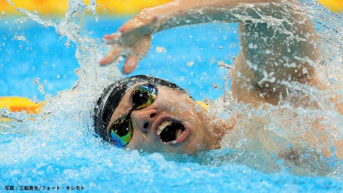 全盲のスイマー・木村敬一50m自由形で金メダル！自己ベスト更新し2大会連続金メダルの快挙【パリパラリンピック】|TBS NEWS DIG