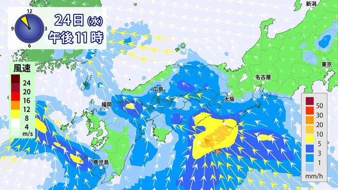 【警報級の大雨のおそれ】週末にかけて西日本で　梅雨前線停滞し総雨量多くなるおそれ　台風７号・８号影響は？【雨と風シミュレーション】　|　RCC NEWS | 広島ニュース | RCC中国放送