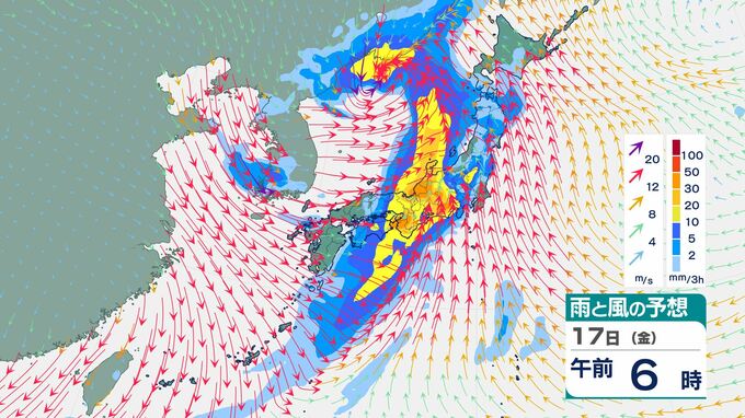 13日は師走並みの寒さ　北日本から西日本の上空約5500メートルに氷点下30度以下の強い寒気　西日本では激しい雨・落雷・竜巻・降ひょう注意【17日にかけての雨風シミュレーション・15日までの上空の寒気シミュレーション】　|　BSSニュース | BSS山陰放送