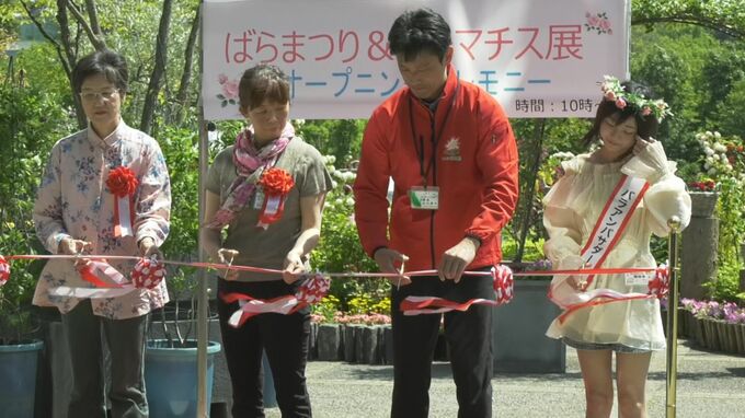とっとり花回廊　ばらまつり＆クレマチス展　開催　|　BSSニュース | BSS山陰放送