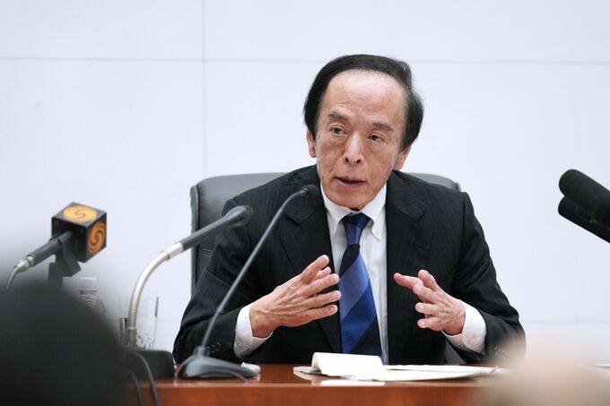 165円接近の円安相場、焦点は日銀会見－試される植田総裁の対話力