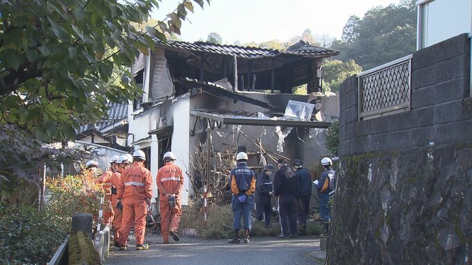 「炎が上がっている」1人暮らしの80代男性宅が全焼　焼け跡から1人の遺体が見つかる　広島　|　RCC NEWS | 広島ニュース | RCC中国放送