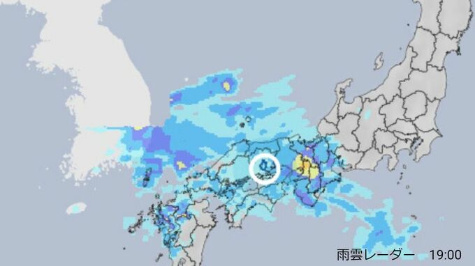 【大雨情報】西日本～東日本　7月7日（金）～10日（月）にかけて大雨の見込み　「土砂災害」「浸水」「河川の増水や氾濫」に警戒を【雨雲レーダー1時間おき　7日午前11時現在】　|　ニュース 岡山・香川 | RSK山陽放送