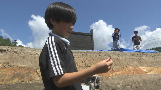 「お父さんから『大きいの掘り当てて来い』って言われました」　リアル宝探し　小学生が遺跡の発掘を体験　|　BSSニュース | BSS山陰放送