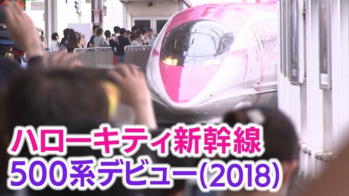 【最終回】「500 TYPE EVA」「ハローキティ新幹線」の衝撃（2015年・2018年）新幹線500系はなんにでもなれる！【新幹線・東京～博多全通50周年㊲】|TBS NEWS DIG