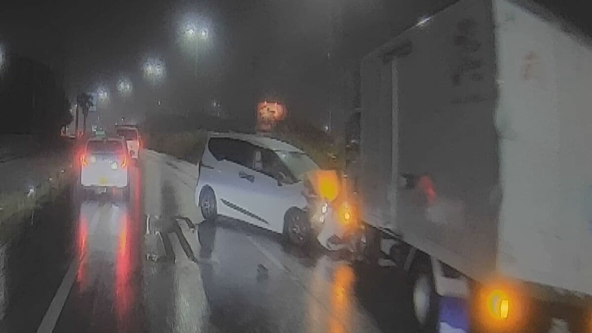 【独自】国道を酒酔い運転で逆走、トラックと衝突　病院事務の男（44）を逮捕　基準値の7倍のアルコール検出