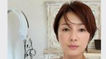 【吉瀬美智子】クランクイン前にヘアサロンへ　髪型を公開「前髪無いと年齢上がる気がするなぁ～」|TBS NEWS DIG
