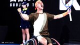 小田凱人、2年ぶり2度目の全豪オープン優勝！雨で中断し試合会場移動する異例の展開を制す【車いすテニス】|TBS NEWS DIG