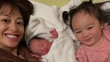 【河辺千恵子】第3子 男児を水中出産「息子の名前は桃李です」アダ名も大募集|TBS NEWS DIG