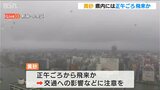 『黄砂』飛来 交通への影響などに注意を 新潟地方気象台|TBS NEWS DIG