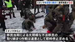 アメリカ連邦地裁　移民取り締まり作戦の差し止め却下　ミネソタ州などが移民当局による大規模取り締まり作戦の一時停止を求める裁判で| TBS CROSS DIG with Bloomberg