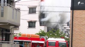 「アパートの2階から煙が見える」静岡市のアパートの1室から出火1人の遺体、1人が意識不明＝静岡市|TBS NEWS DIG