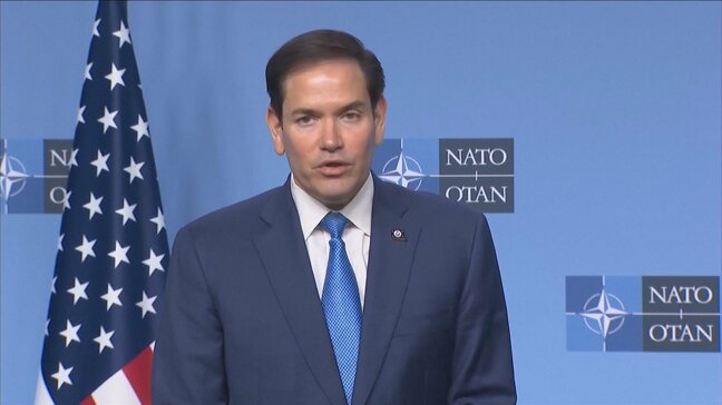 ルビオ米国務長官　NATO加盟国の防衛費「GDP比5％」への増額「方針を確認したい」 外相会合を前に|TBS NEWS DIG