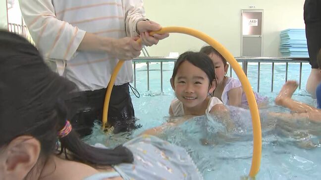 幼稚園で早くもプール開き　園児が水遊び楽しむ　大分|TBS NEWS DIG
