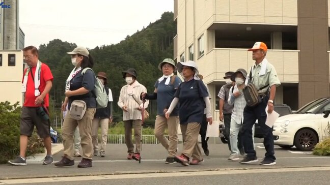 津波の緊急避難場所を確認しながら歩く　岩手県釜石市で防災学習ウォーキング|TBS NEWS DIG
