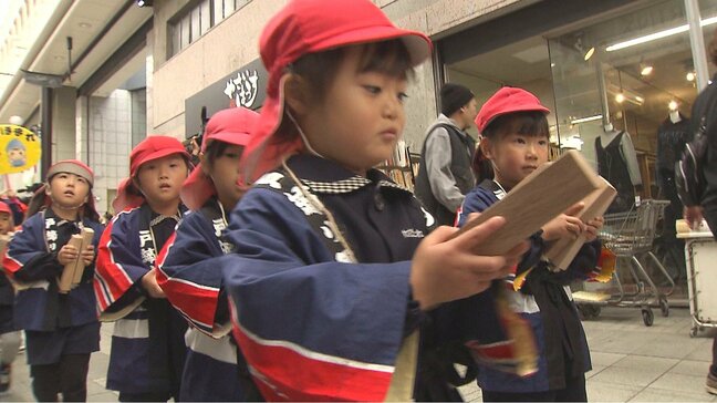 園児130人が火の用心を呼びかける 大分市で秋の防火パレード|TBS NEWS DIG
