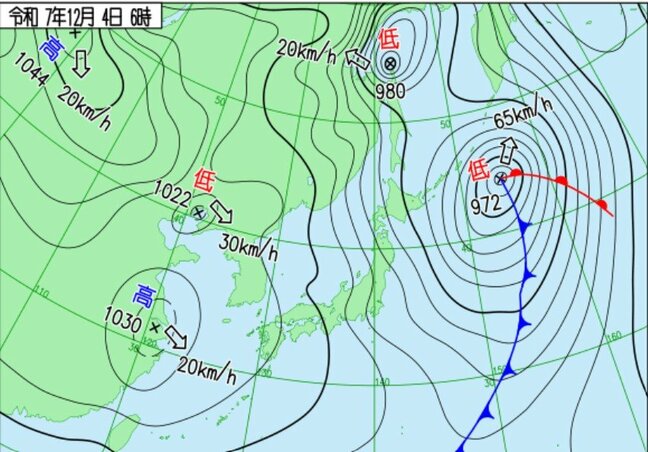 新潟・石川・福井で「波の高さ6m」予想…“警報級”高波のおそれも 4日昼過ぎまで警戒【雨と雪のシミュレーション】|TBS NEWS DIG