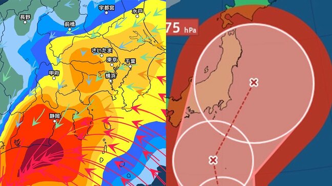 【台風情報】シルバーウィークに関東・東海直撃か 東京・千葉・埼玉・静岡など… 最大瞬間風速40m/sにまで発達見込み 進路予想が一気に東寄りになった台風 日本への影響は? 雨風シミュレーション【16日午後8時6分更新】|TBS NEWS DIG