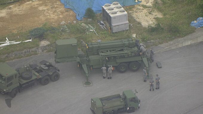 北“ロケット”発射めぐり 破壊措置命令　防衛省は沖縄配備のPAC-3部隊で部品落下に備え　|　沖縄のニュース｜RBC 琉球放送