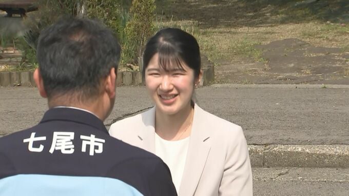石川県初訪問の愛子さまが被災地・七尾市に到着 沿道からは各所から「愛子さま」コール　|　石川県のニュース｜MRO北陸放送