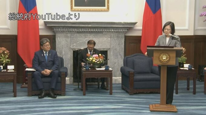 萩生田政調会長台湾訪問に「強烈な不満」|TBS NEWS DIG