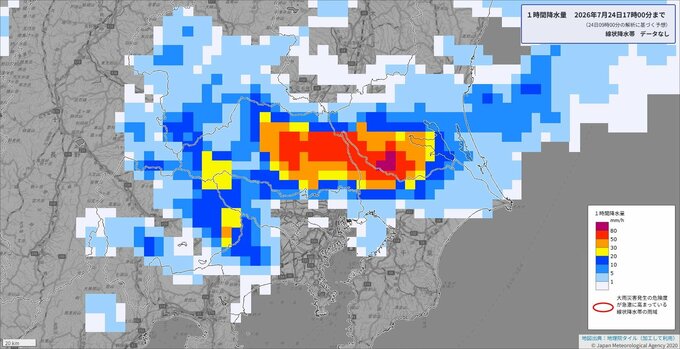 【天気の急変注意】関東甲信で1時間40ミリの激しい雨予想 今日24日午後は大気非常に不安定 竜巻など激しい突風や降ひょうにも注意【雨と風のシミュレーション】　|　富山のニュース｜天気・防災｜チューリップテレビ