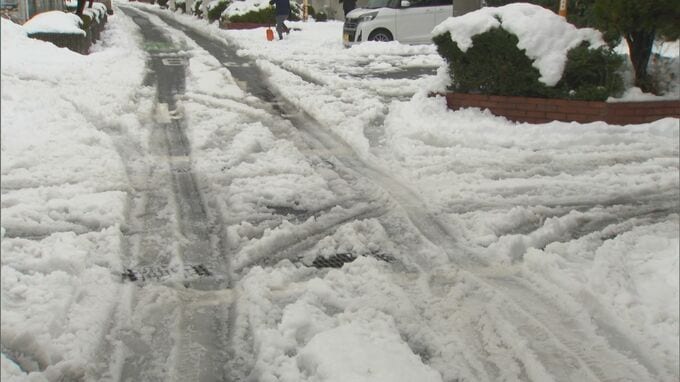 寒波のピーク過ぎるも…狭い道には残る積雪　除雪が追いつかない理由は　|　BSSニュース | BSS山陰放送