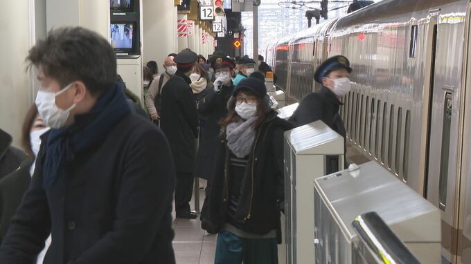 年末年始 北陸新幹線は前年度比107％ コロナ禍前と比べても8割余り　|　石川県のニュース｜MRO北陸放送