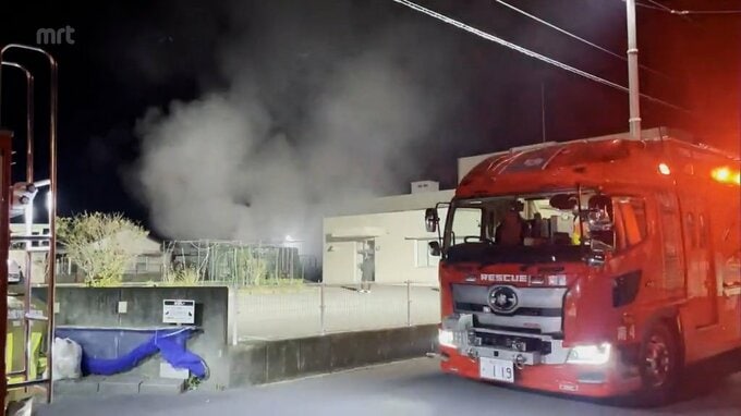 都城市で住宅1棟を全焼する火事　けが人なし　|　MRTニュース ｜ ＭＲＴ宮崎放送