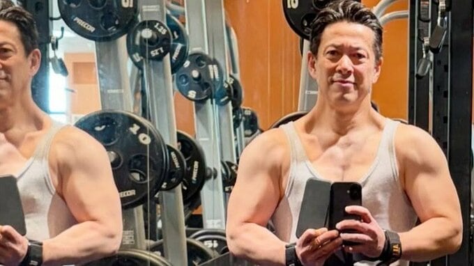 【西川忠志】筋肉ムキムキボディを披露「56歳半ばから始めて、いい趣味に出逢えました」「100kg挙げれる様に焦らずコツコツと楽しみます」|TBS NEWS DIG