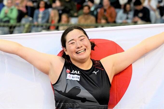 北口榛花 2年連続“年間女王”の快挙！「最後の一投だと思ってしっかり投げた」66m13の今季ベストで逆転V【DLファイナル】|TBS NEWS DIG