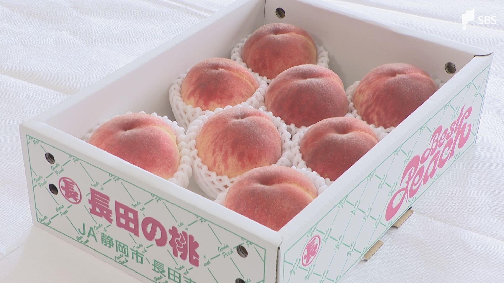 レア　桃色百貨店 データハウス 色や形、味が非常に良くなっている」静岡市の特産「長田の桃」品評会