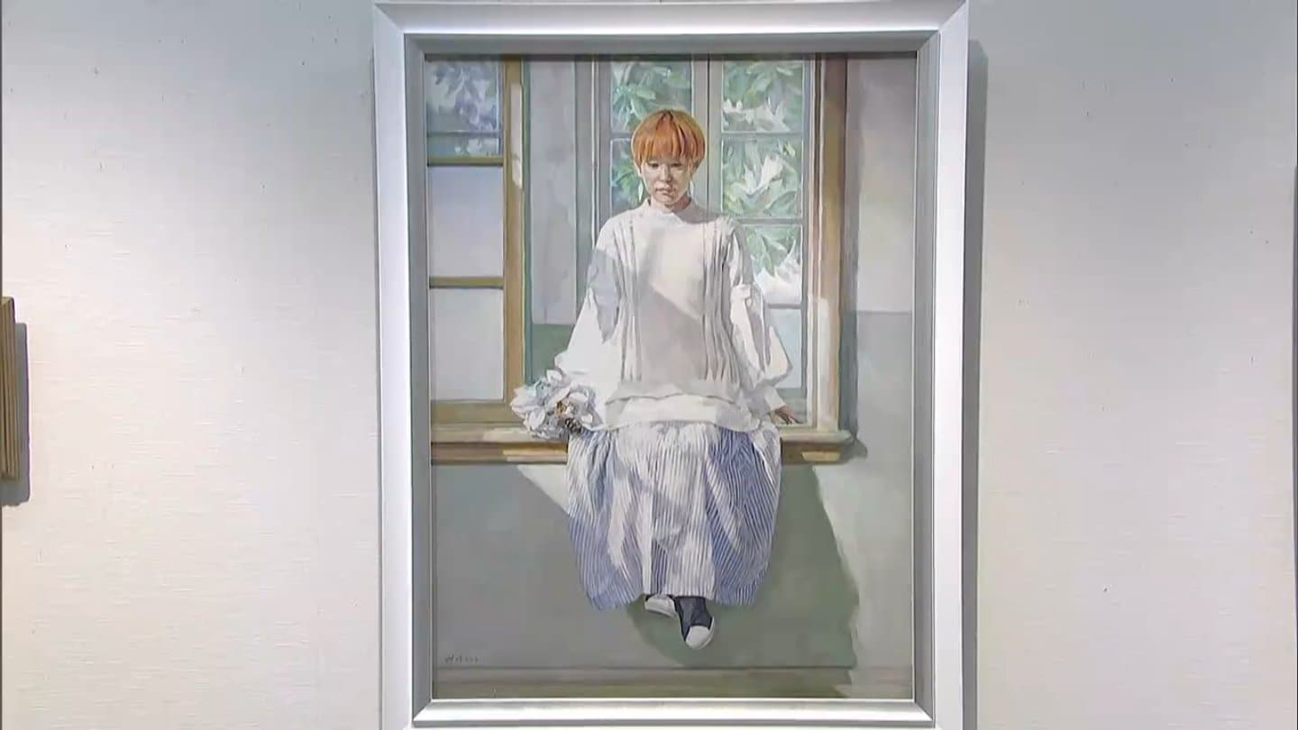 和気町出身の画家・池上わかなさんの油絵展 光と影を繊細に表現 日展の