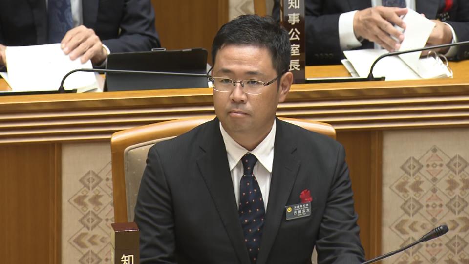 「県民所得500万円目指す」古謝沖縄県知事 県議会で所信表明