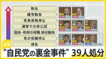 「会社だったら解雇」「あきらめしかない」“裏金39人処分”に街では不満の声も　実態解明は進まず…【news23】|TBS NEWS DIG