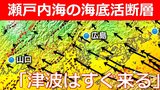 「瀬戸内海でも津波はすぐ来る」能登半島と“同じタイプ” 海底活断層が複数存在　地盤隆起のおそれも　広島湾の海底活断層は危険度“最高ランク”（Sランク）評価|TBS NEWS DIG