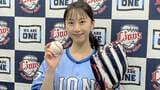 【西武】日本プロ野球界初 ! ハリー・ポッターとのコラボ、松井玲奈が渾身のピッチングを披露「自己採点は65点くらいが出せたかな」|TBS NEWS DIG