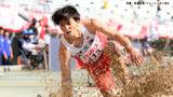 男子走幅跳・橋岡が3連覇ならず、城山が逆転で初V 吉田は世界陸上内定逃す 女子三段跳で森本が日本新の快挙【日本選手権】|TBS NEWS DIG