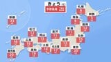太平洋側で日差し戻り広く4月並みの暖かさ　この先は天気周期変化で来週前半は再びまとまった雨に|TBS NEWS DIG