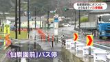仙巌園前のポツンとバス停標識 停留スペース整備から1年いまだ使われず… 専門家「道路の利用者が置き去り」 | 鹿児島のニュース|MBC NEWS|南日本放送