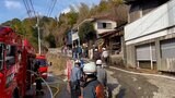 【火事現場動画あり】5分ほど目を離している間に…いの町で民家などが燃える火事　けが人なし　|　高知のニュース・天気｜KUTV NEWS | KUTVテレビ高知