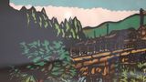「はっと目を惹くような作品も」色彩にこだわりを感じる切り絵“障害のある人のアートギャラリー”4月30日まで【岡山】|TBS NEWS DIG
