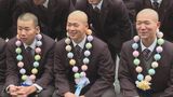 センバツ高校野球 柳ヶ浦が甲子園に向けて出発 勝利を願う「ボールの首飾り」園児がプレゼント | 大分のニュース|OBS NEWS|大分放送